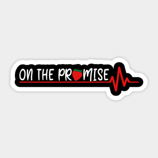 on the promise -love- heart beat Sticker